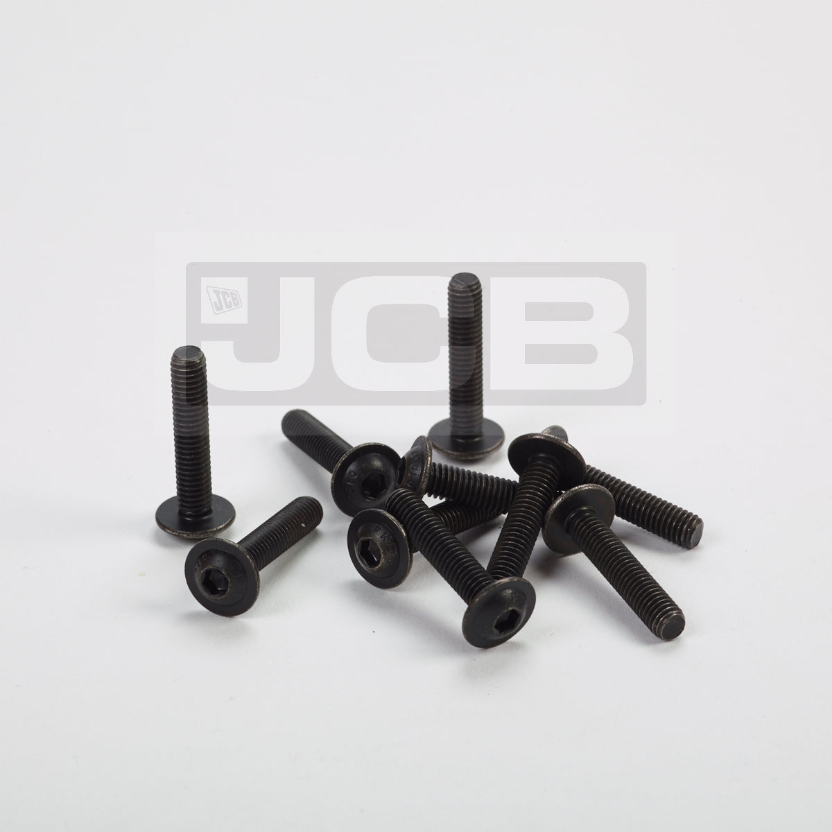 JCB Button Head Screw M6  x 30mm: 826/11098 (Pack of 10)