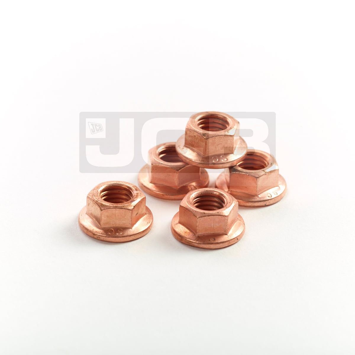 JCB M10 exhaust Nut : 826/11377 (Pack of 5)