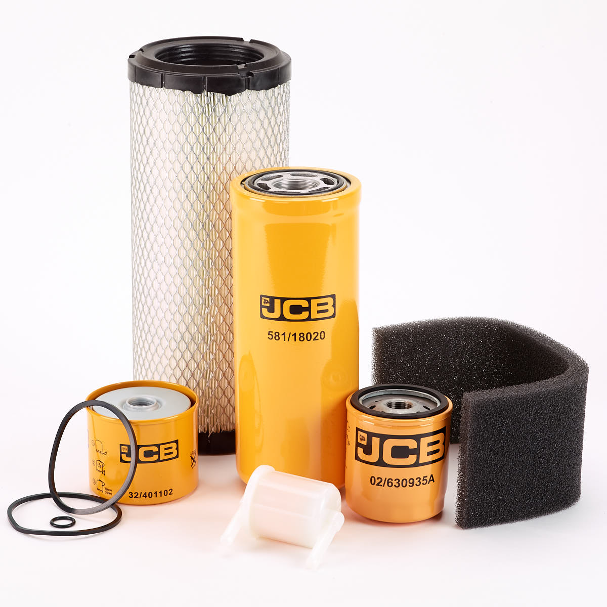 JCB 520-40 1000 Hour Service Filter Kit