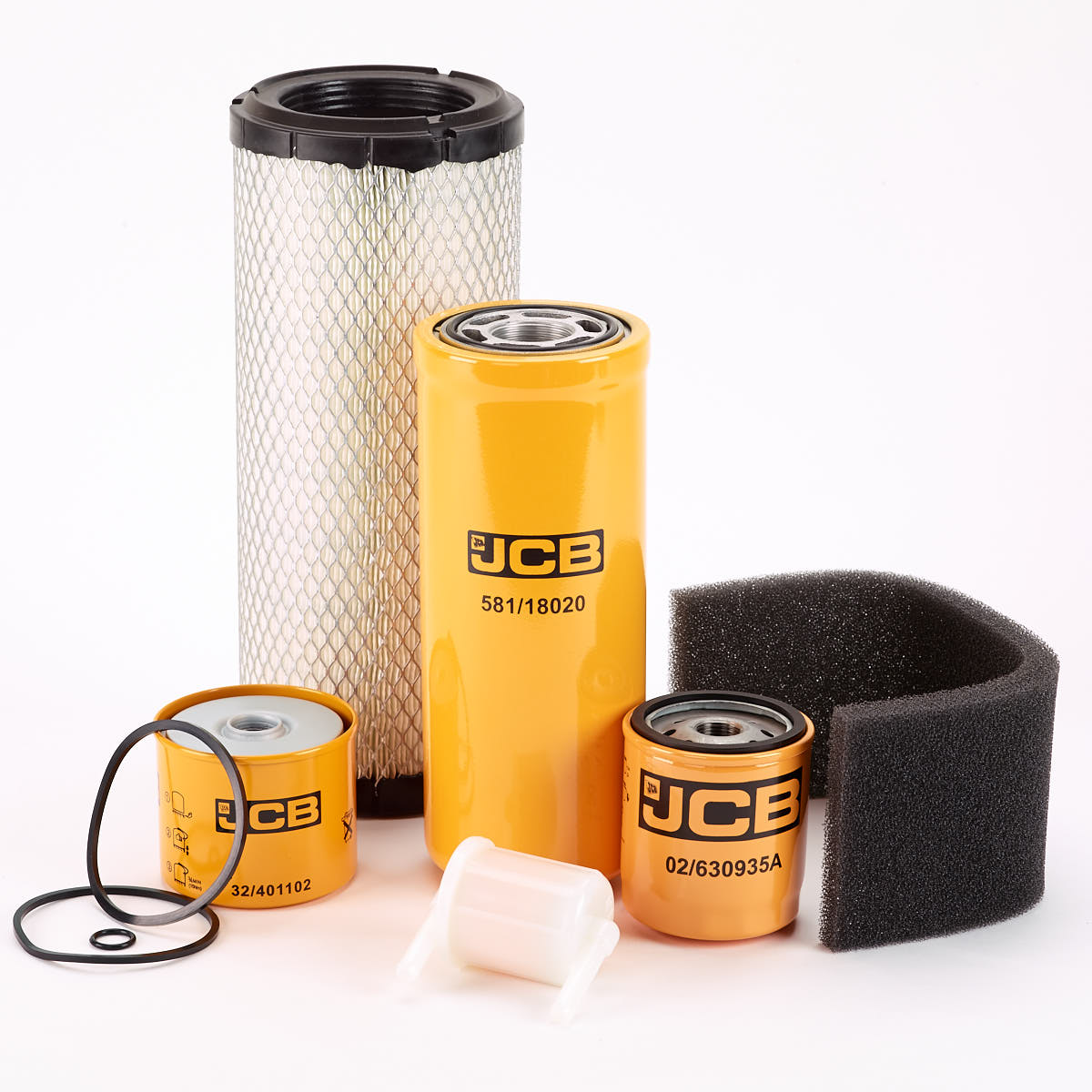 JCB 520-40 7000 Hour Service Filter Kit