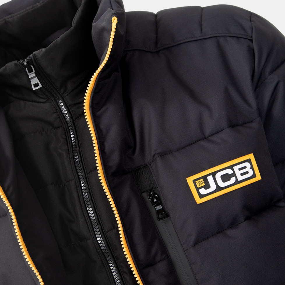 JCB Puffer Jacket Watling JCB