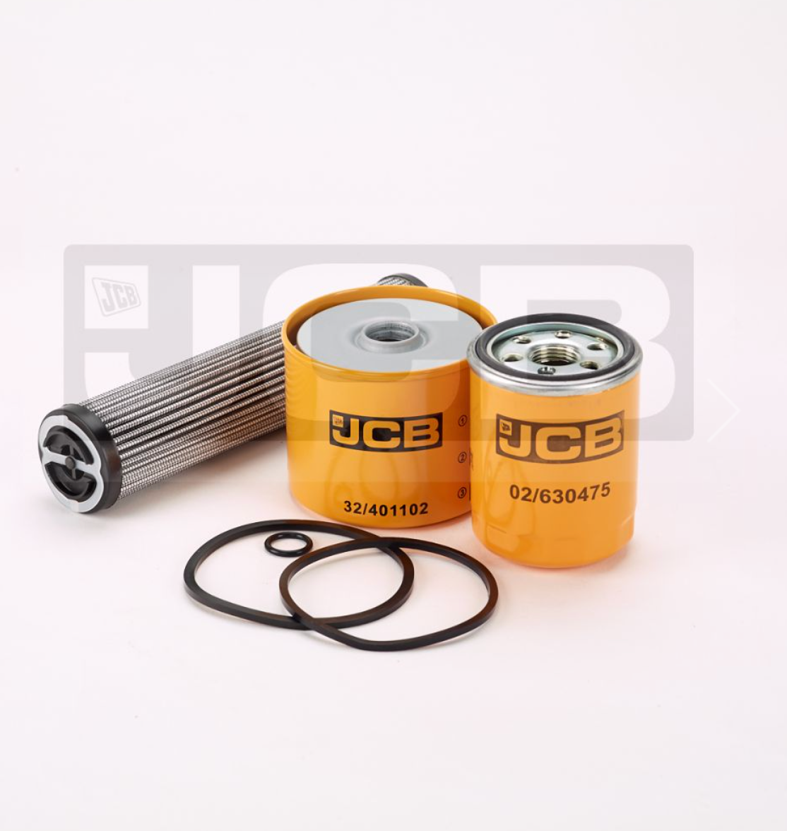 JCB 8008 & 8010: 8500 Hour Service Filter Kit