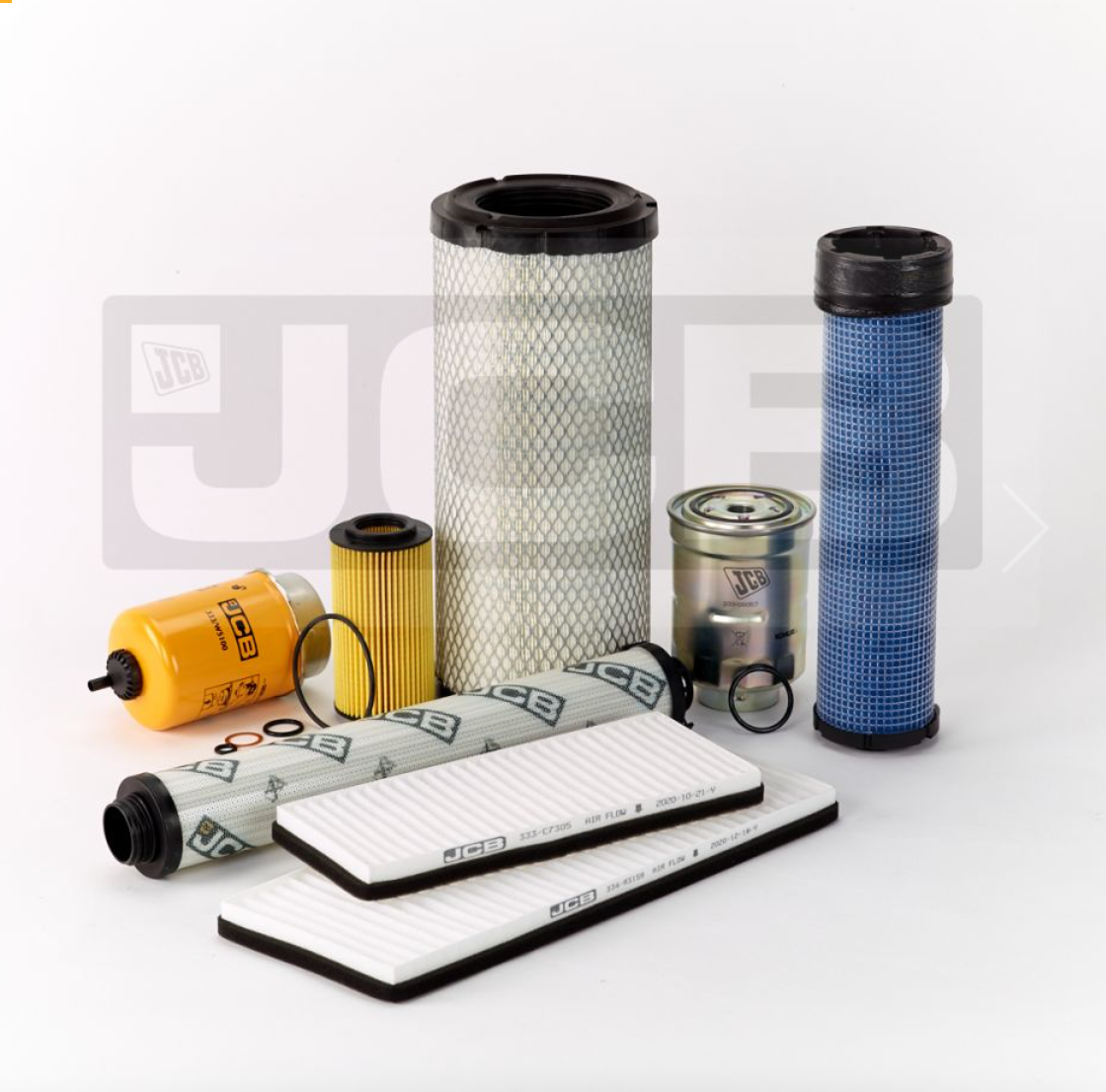 JCB 90C & 100C: 2000 Hour Service Filter Kit