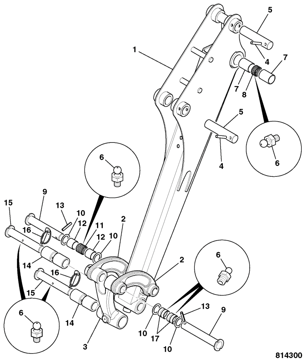 Pin Pivot: 911/40120 – Watling JCB