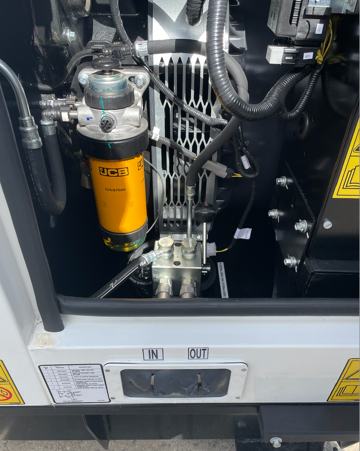 JCB G65QS Diesel Generator: 60KVA & DSE 4510