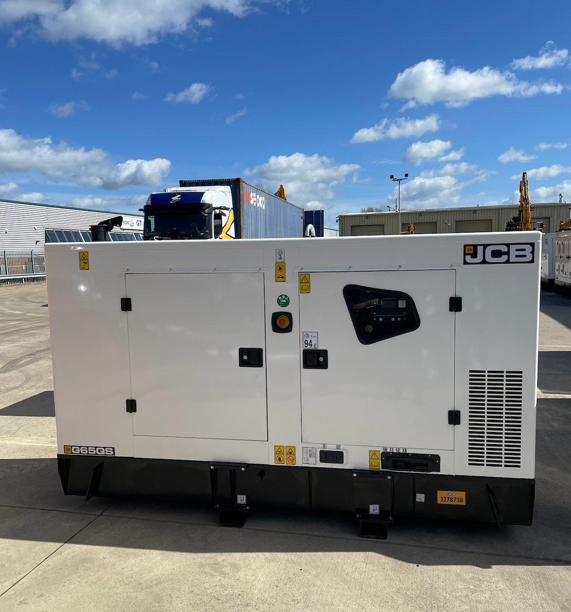 JCB G65QS Diesel Generator: 60KVA & DSE 4510