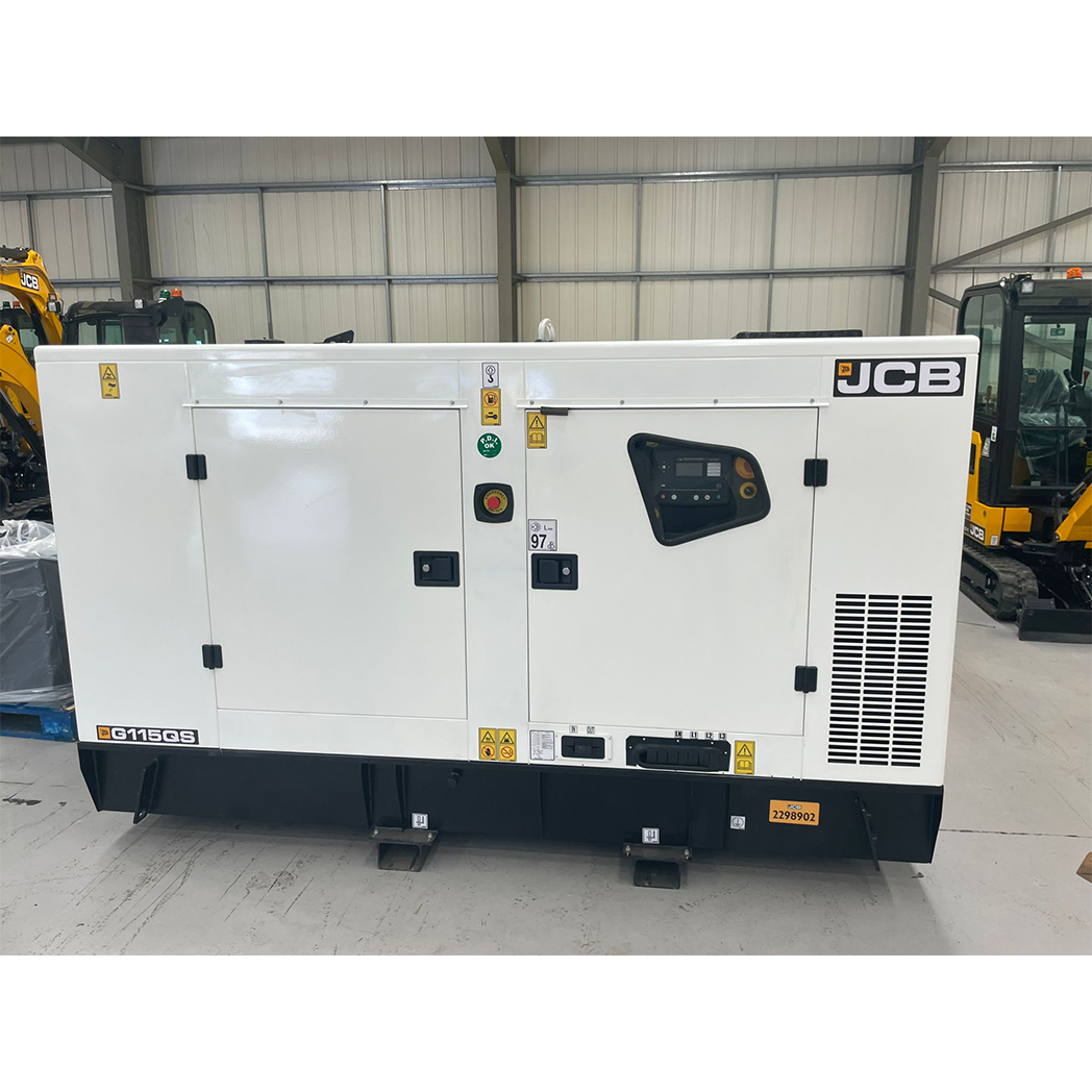 JCB G115QS Diesel Generator: 105KVA 3 Phase & DSE 7320