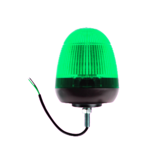 Green 3 Bolt Fixing LED Beacon: AMB75G