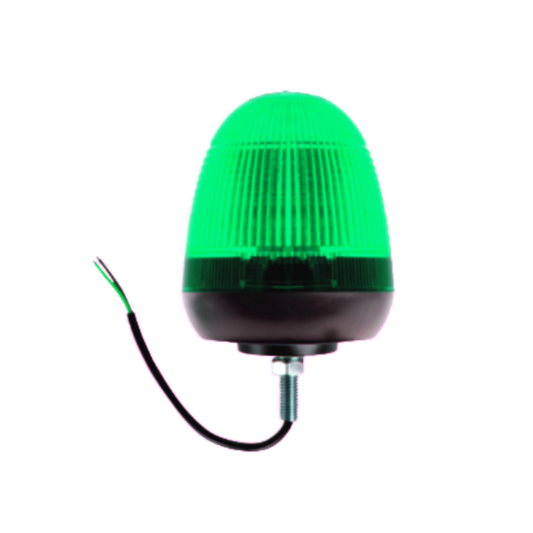 Green Single Bolt LED Beacon: AMB74G