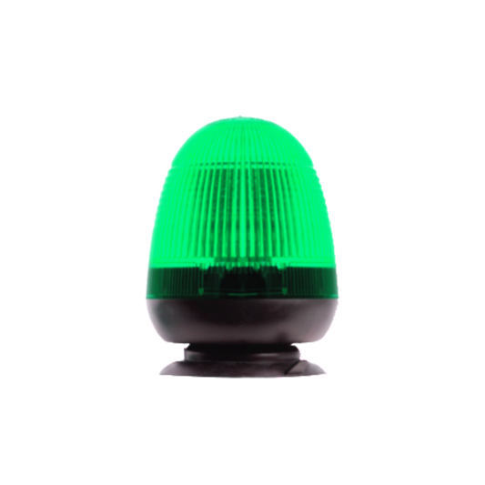 Green Magnetic/Suction LED Beacon: AMB76G