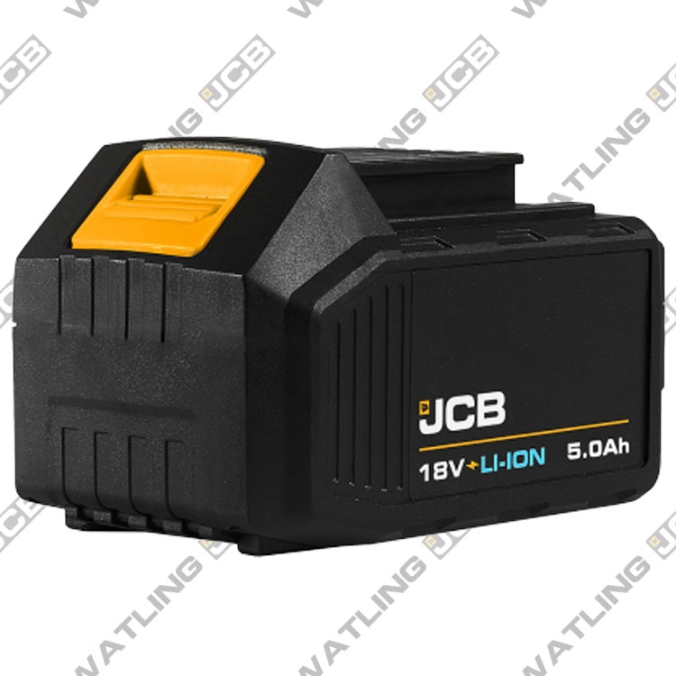 JCB 18V Angle Grinder x2 5.0AH LI-ION Batteries & 1X 18V 2.4A Fast Charger