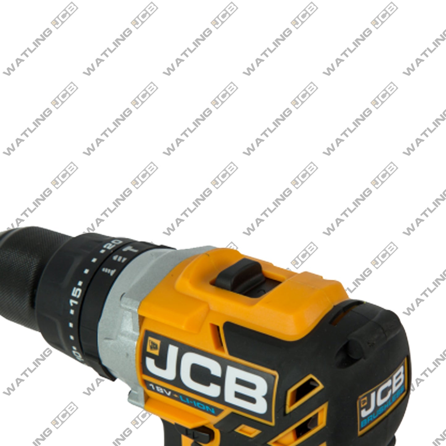 JCB 18V Brushless Combi Drill x2 5.0AH LI-ION BATTERY & 1X 18V 2.4A FAST CHARGER