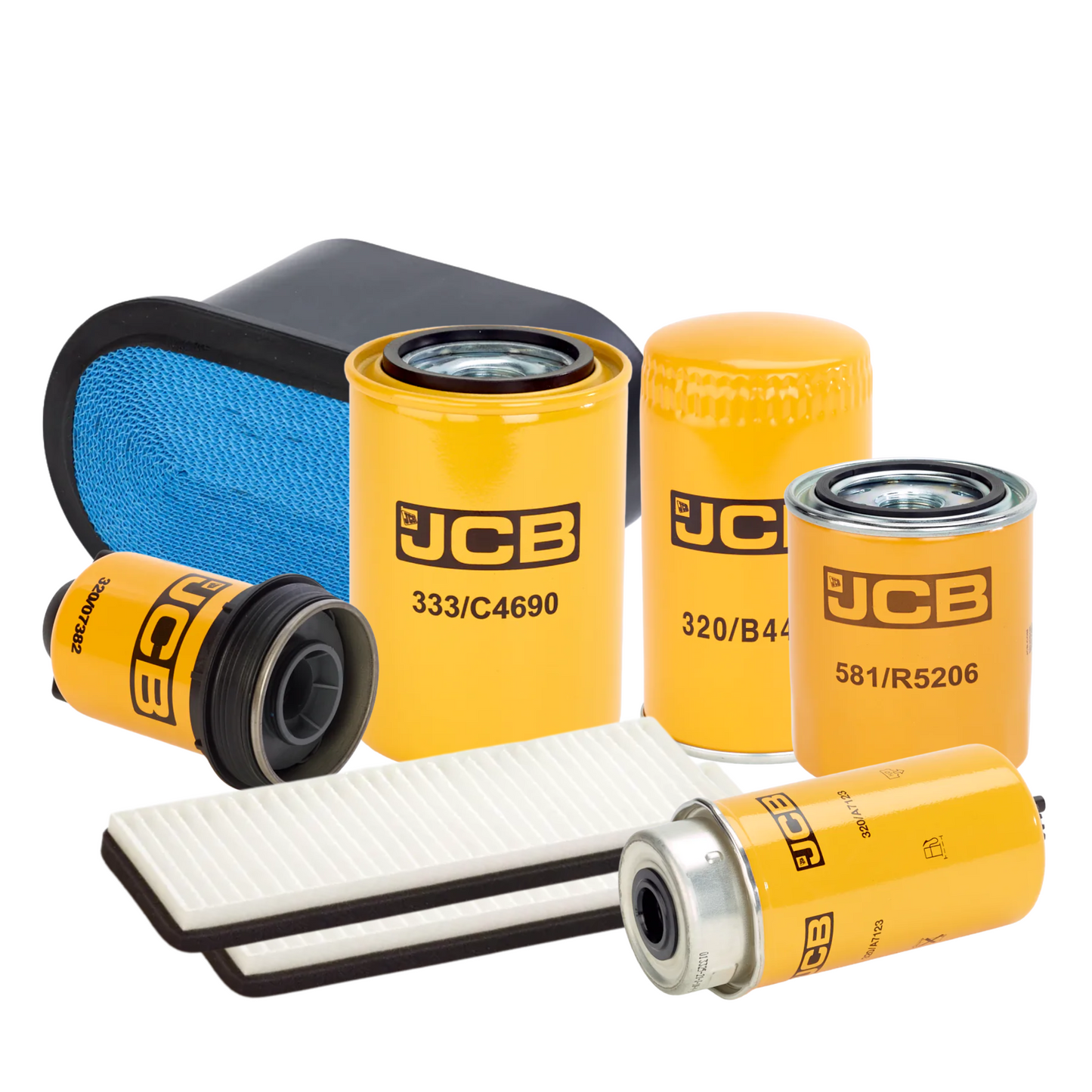 JCB 550-80 5000 Hour Filter Service Kit