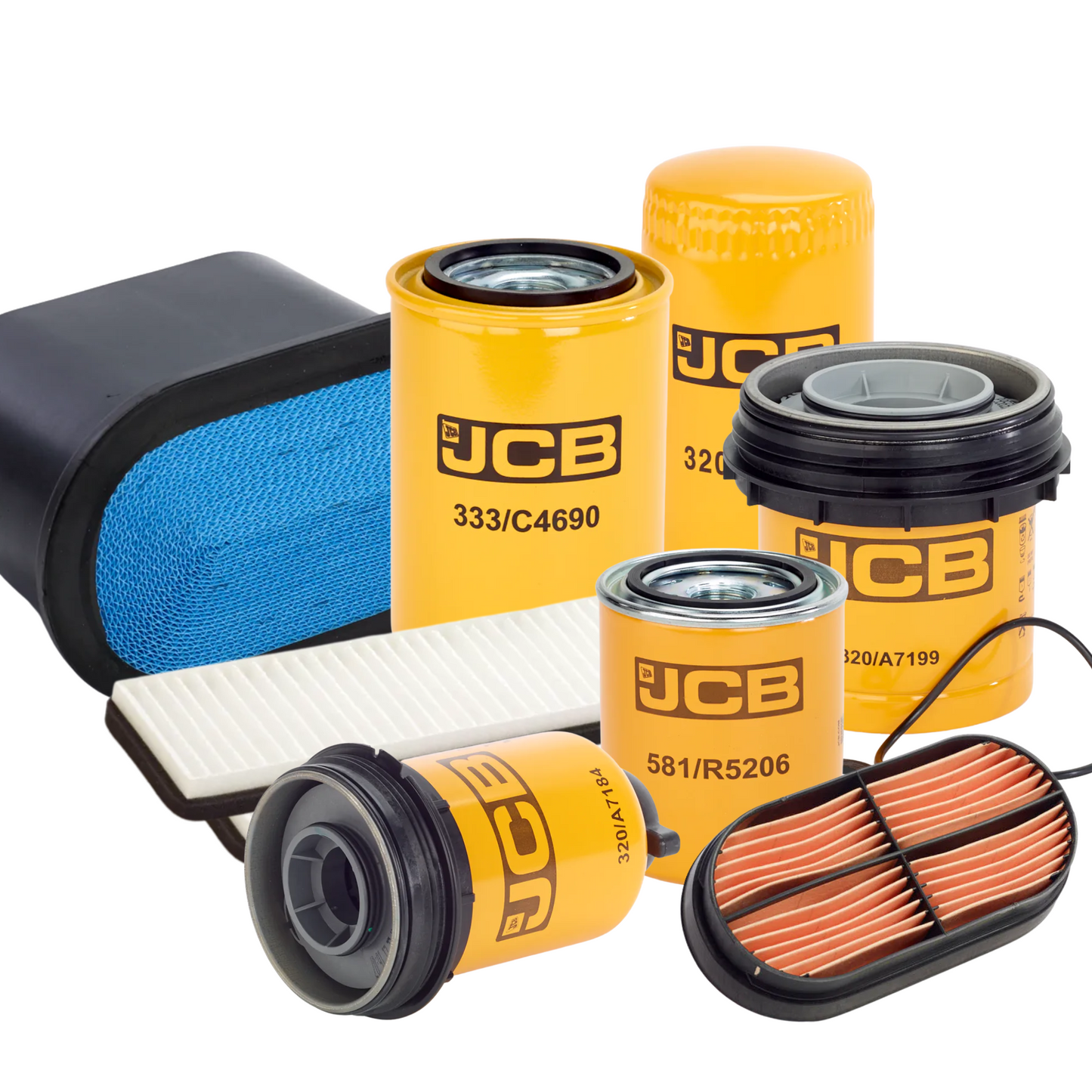 JCB 535-95 8000 Hour Filter Service Kit